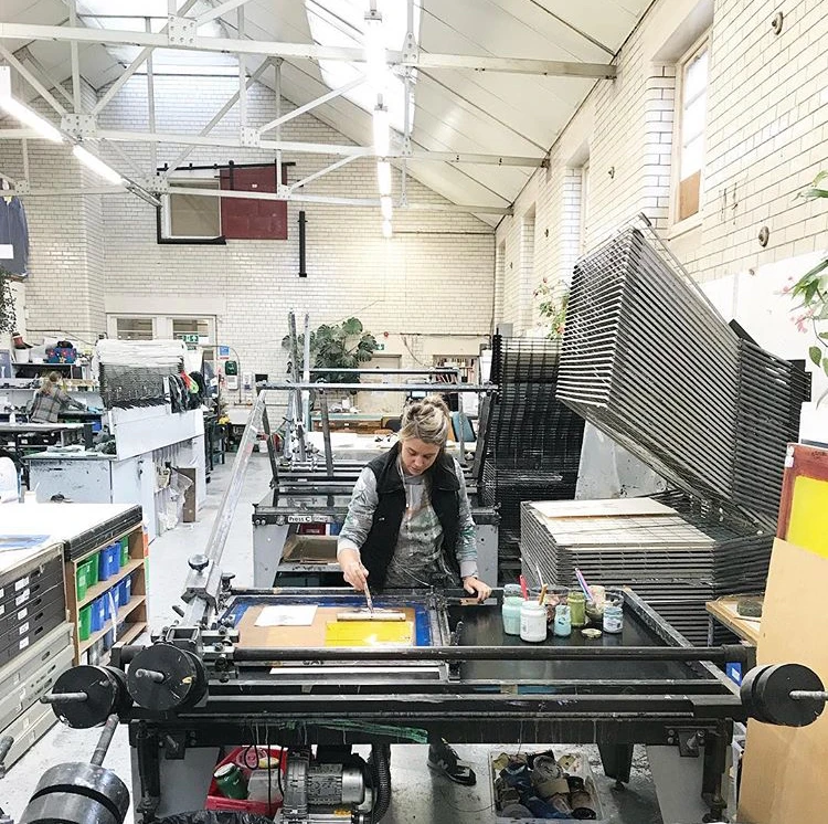 Catherine Rayner - About Screen Printing