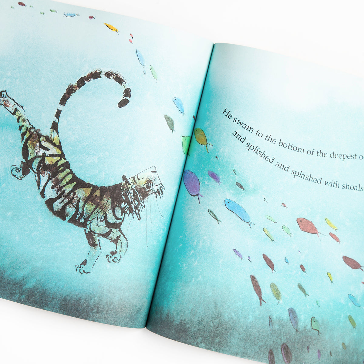 Vibrant tiger illustration evoking the sense of adventure and vivid scenery experienced on the Rocky Mountaineer