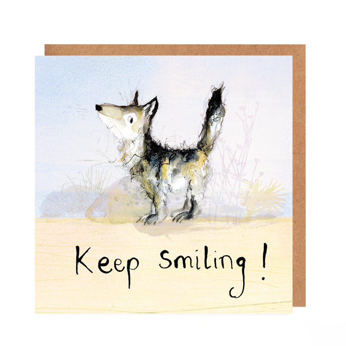 Victor Wolf Keep Smiling Card