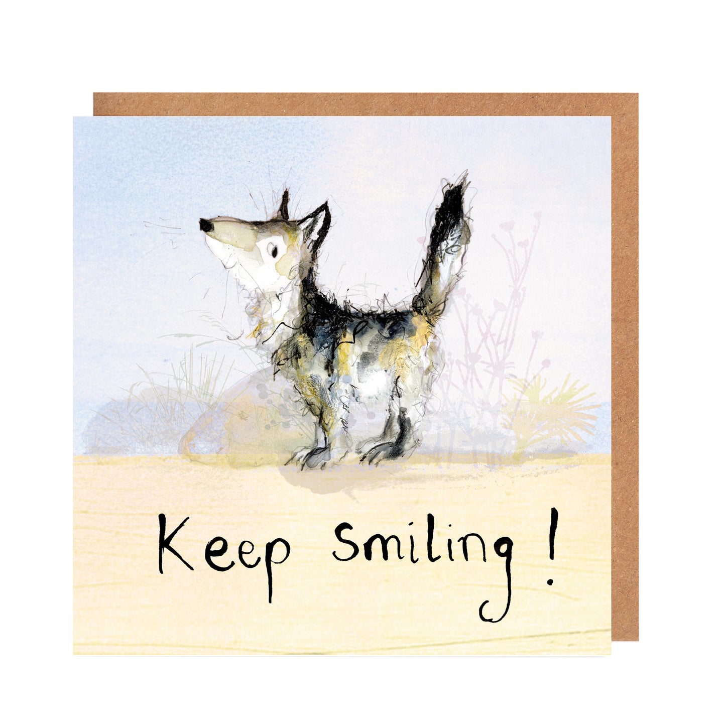 Victor Wolf Keep Smiling Card