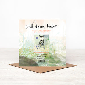 Victor Wolf Well Done Card