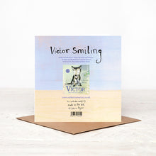 Load image into Gallery viewer, Victor Wolf Keep Smiling Card