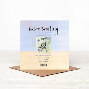 Wolf Keep Smiling Card - Victor