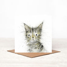 Load image into Gallery viewer, Annie Kitten Cat Card Blank