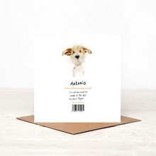 Load image into Gallery viewer, Antonio Jack Russel Dog Card Blank