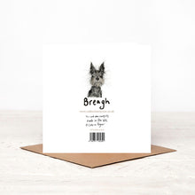Load image into Gallery viewer, Breagh Scottish Terrier Dog Card Blank