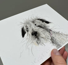Load image into Gallery viewer, &#39;Kit&#39; A5 dog print