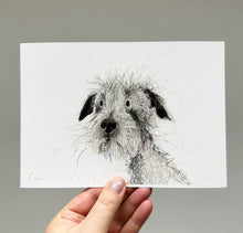 Load image into Gallery viewer, &#39;Kit&#39; A5 dog print