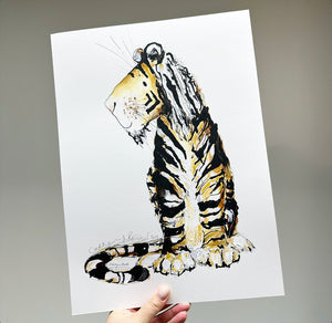 Augustus the Tiger  -Original Painting