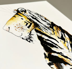 Augustus the Tiger  -Original Painting