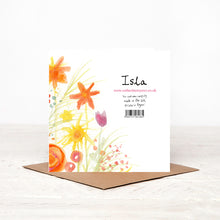 Load image into Gallery viewer, Isla Hedgehog Birthday Card