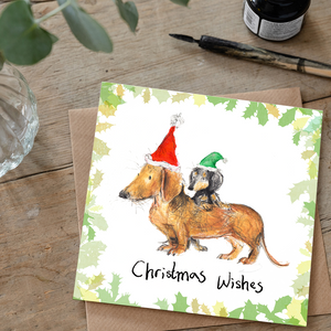 Matilda and Robyn Charity Christmas Card