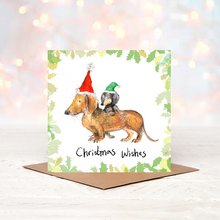 Load image into Gallery viewer, Charity Christmas Card - Matilda and Robyn