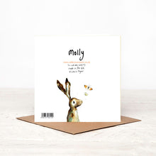 Load image into Gallery viewer, Molly and the Butterflies Birthday Card