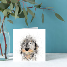 Load image into Gallery viewer, Norma Wire Haired Dachshund Dog Card Blank