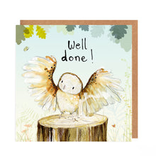 Load image into Gallery viewer, Olive Owl Well Done Card