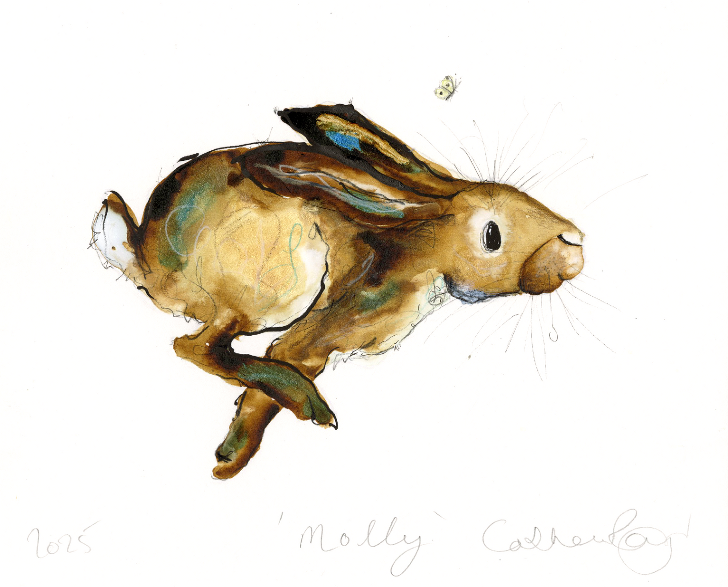 Molly - special release original painting (front cover)