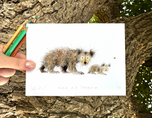 Load image into Gallery viewer, &#39;Nina and Georgina&#39; two bears A5 Print