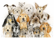 Load image into Gallery viewer, 'School Photo' - Limited Edition Giclée Print for International Dog Day