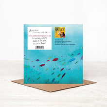 Load image into Gallery viewer, Augustus Swimming Tiger Card Blank
