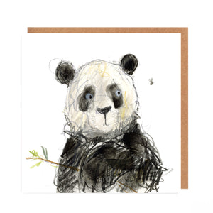 Five Bears Panda Card - 'Grunty Bear'