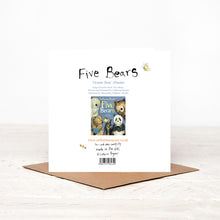 Load image into Gallery viewer, Five Bears Panda Card - &#39;Grunty Bear&#39;