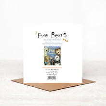 Load image into Gallery viewer, Five Bears Polar Bear Card - &#39;Stuck Bear&#39;