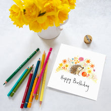 Load image into Gallery viewer, Isla Hedgehog Birthday Card
