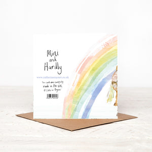 Unicorn Birthday Card - Mini and Hardly