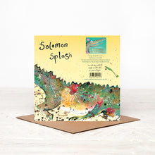 Load image into Gallery viewer, Sololomon Crocodile Birthday Card -  Solomon Splash