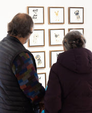 Load image into Gallery viewer, &#39;Doodle&#39; (Terrier original painting - framed)