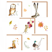 Load image into Gallery viewer, Woodland Animals Card Bundle 2