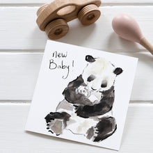 Load image into Gallery viewer, Mona &amp; Jasmine New Baby Panda Card