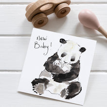Load image into Gallery viewer, New Baby Panda card - Mona &amp; Jasmine