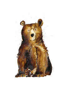 Alastair the Bear A5 Print