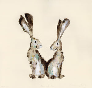 'Albus and Alba' the hares