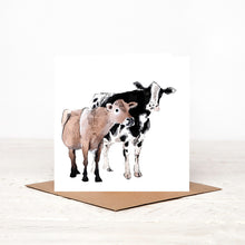 Load image into Gallery viewer, Hilda and Heather Cows Card Blank