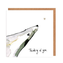 Load image into Gallery viewer, Iris Polar Bear Thinking of you Card