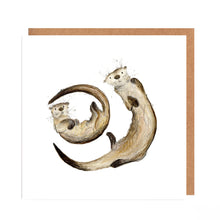 Load image into Gallery viewer, Kirstie and Hope Otter Card for all Occasions