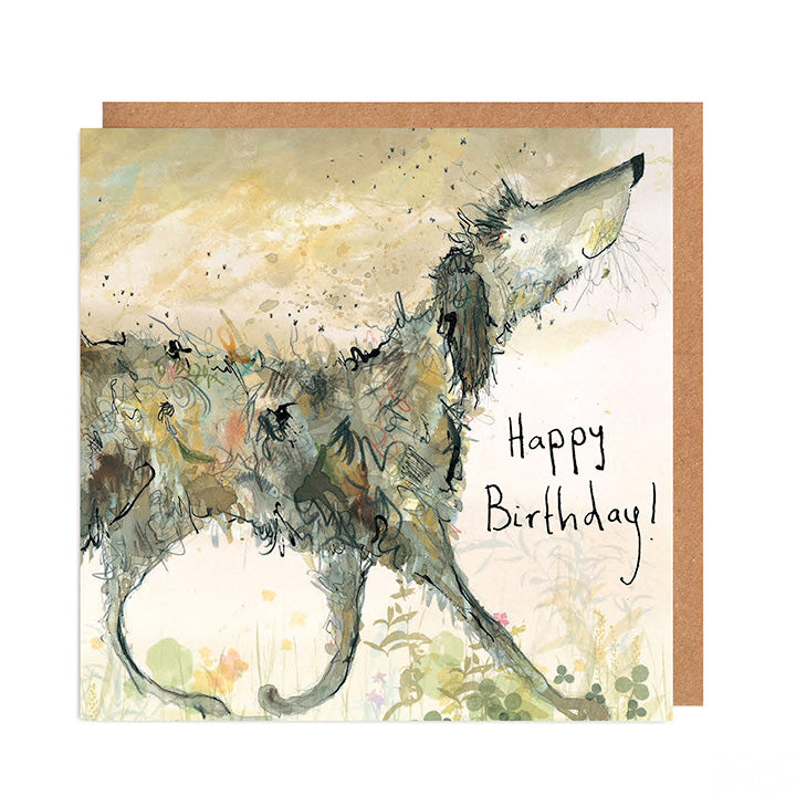 Smelly Louie Dog Birthday Card