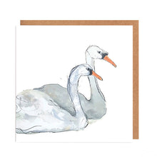 Load image into Gallery viewer, Beautiful Swans - Lucy &amp; Martin - Card for all occasions