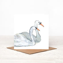 Load image into Gallery viewer, Beautiful Swans - Lucy &amp; Martin - Card for all occasions