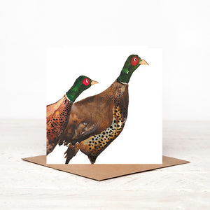 Pheasant friends - Miles & Giles - Card for all occasions