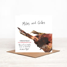 Load image into Gallery viewer, Pheasant friends - Miles &amp; Giles - Card for all occasions