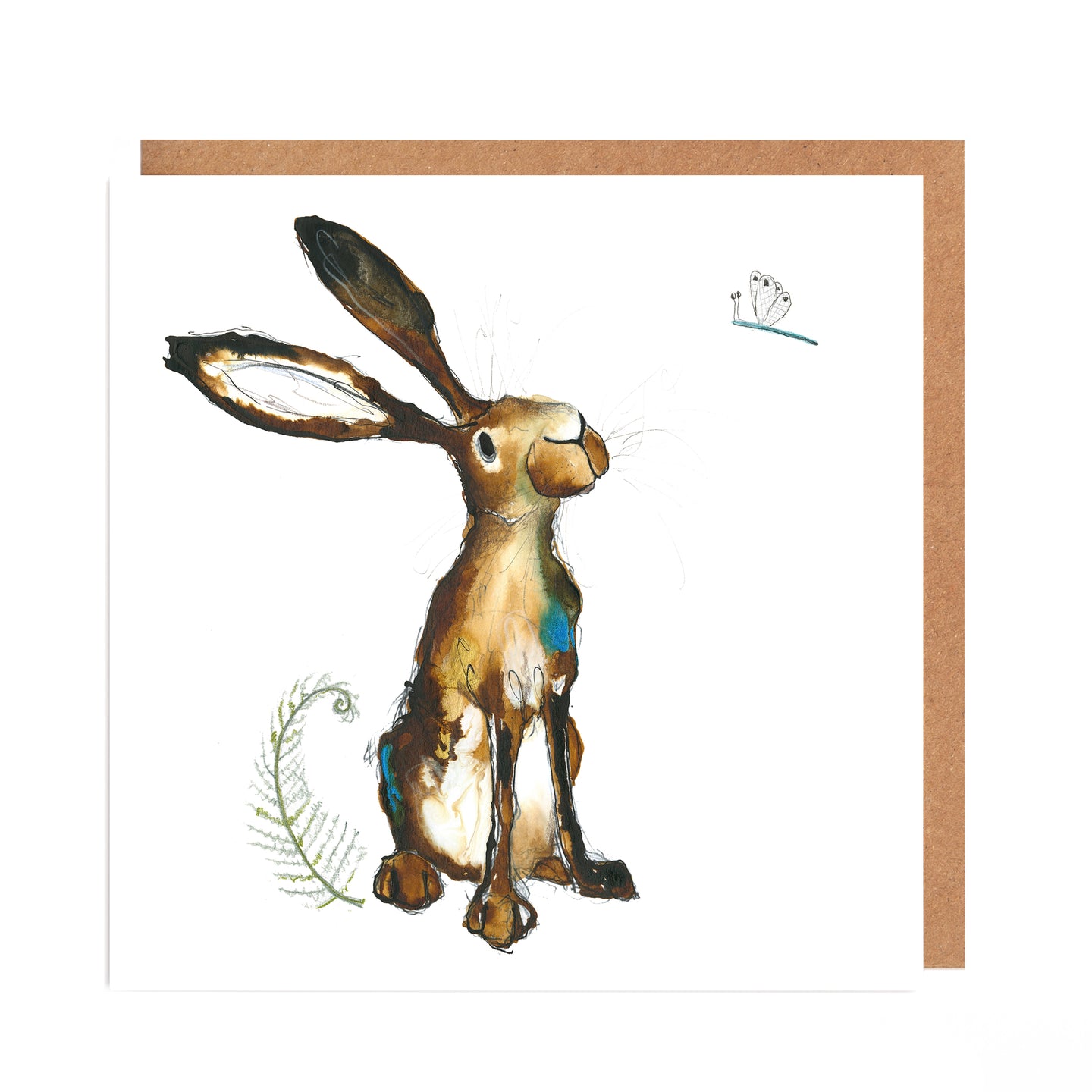 Molly Hare Card Blank