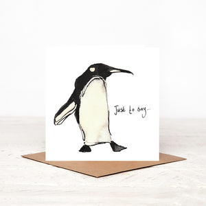 Pablo Penguin Card for any occasion