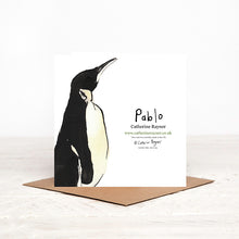 Load image into Gallery viewer, Pablo Penguin Card Just to Say