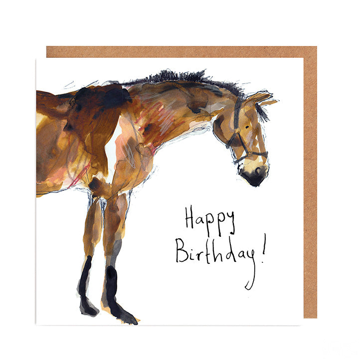Shannon Horse Birthday Card