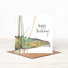 Load image into Gallery viewer, Solomon Crocodile Birthday Card