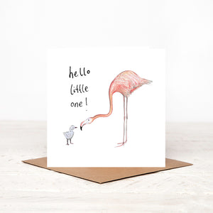 Abbot and Morgan Hello Little One Card